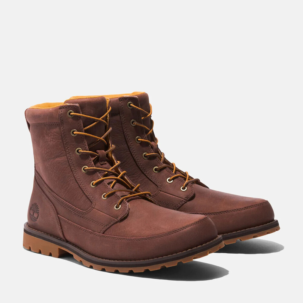 Timberland Attleboro Mid TB0A69YWEM5 Boots Men's 9.5 Brown Leather Chukka TF9027